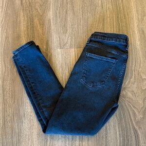 Citizens of humanity, rocket crop mid rise skinny black 28